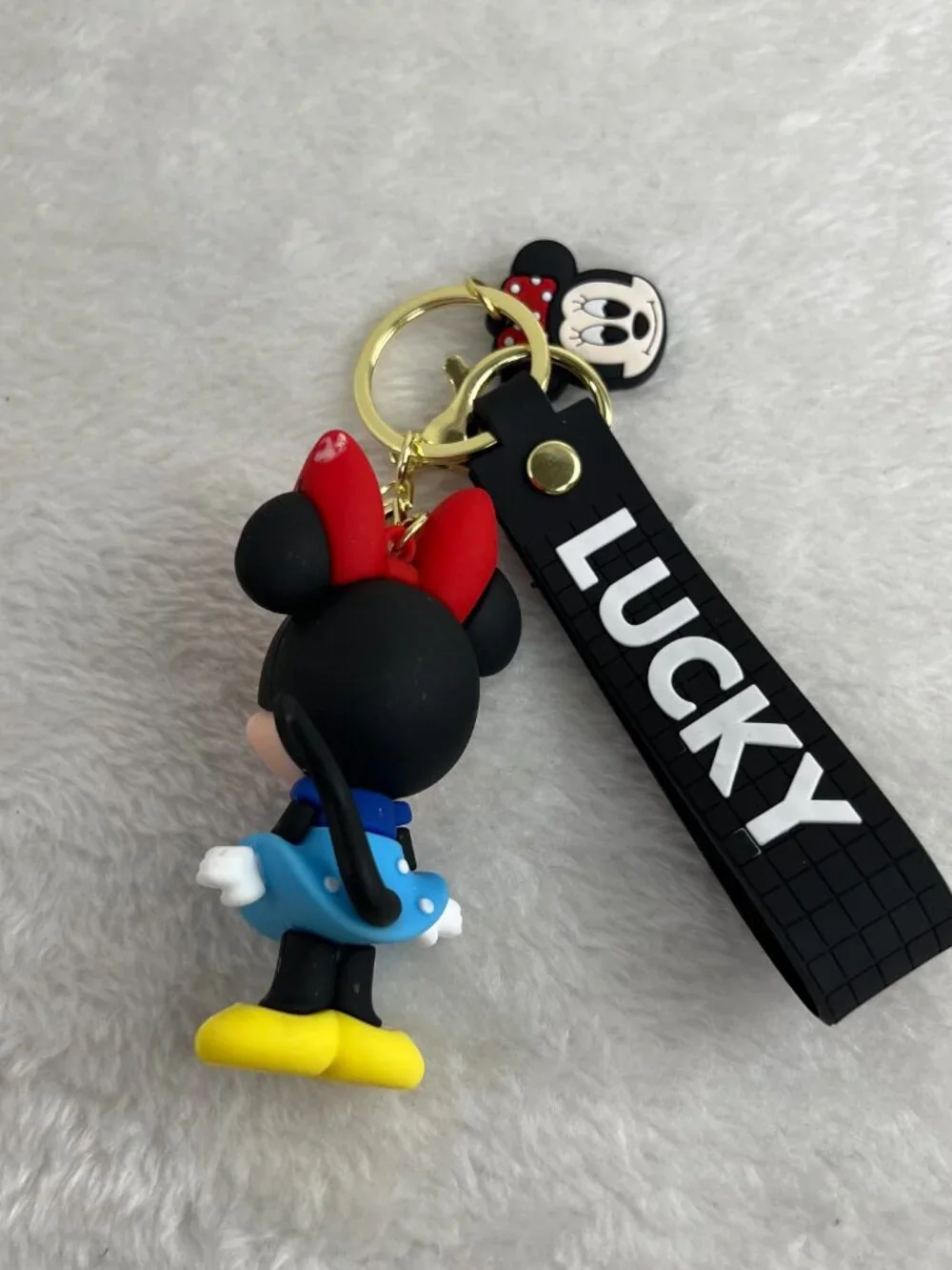 Classic cartoon Mickey Mouse keychain pendant